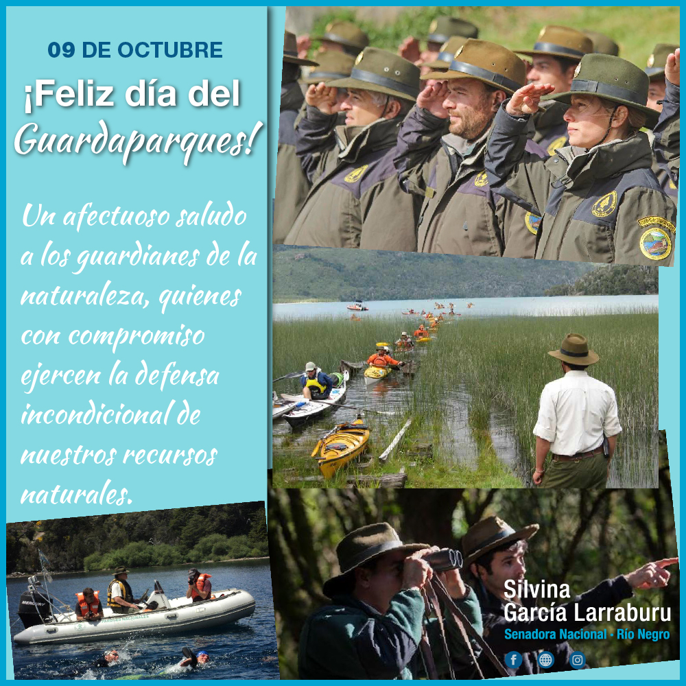 Día del Guardaparques - Silvina Garcia Larraburu | Senadora Nacional